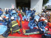 傷病者救助訓練　長野市消防局